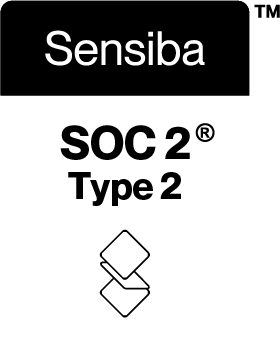 SOC 2 Type 2, audited by Sensiba
