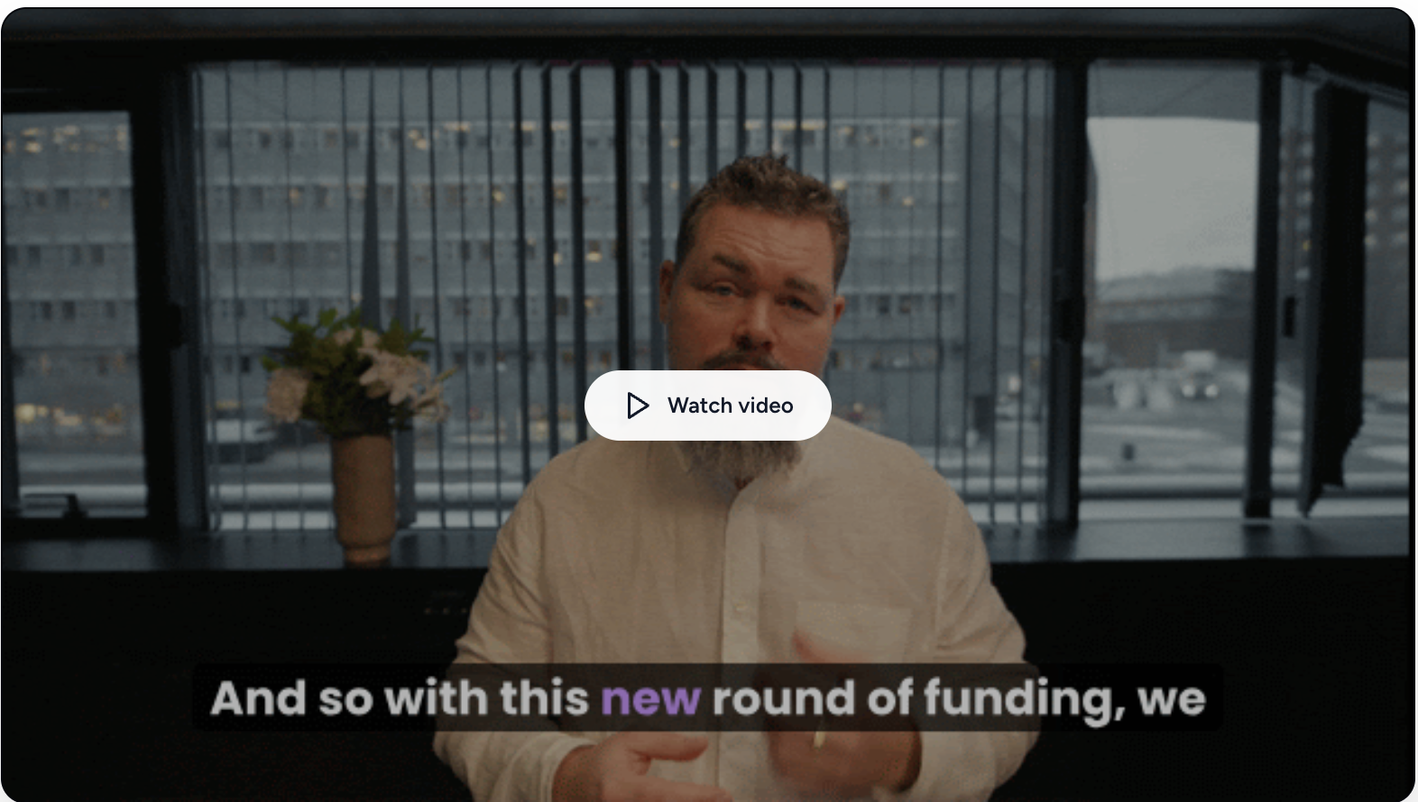Preview of the beCrystal product video